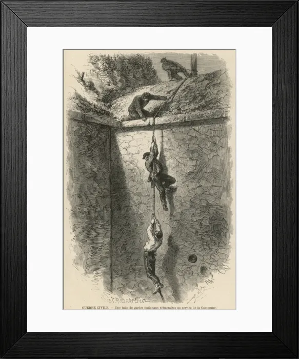 Framed Print : French civil war Framed Print : French civil war