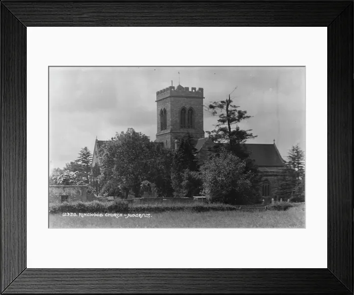 Framed Print : Ringwood Church Framed Print : Ringwood Church