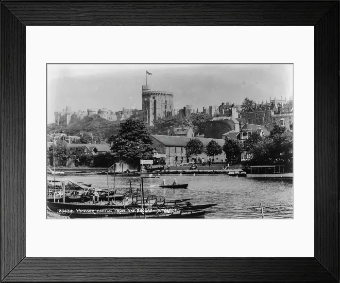 Framed Print : Windsor Castle from the Brocas Framed Print : Windsor Castle from the Brocas