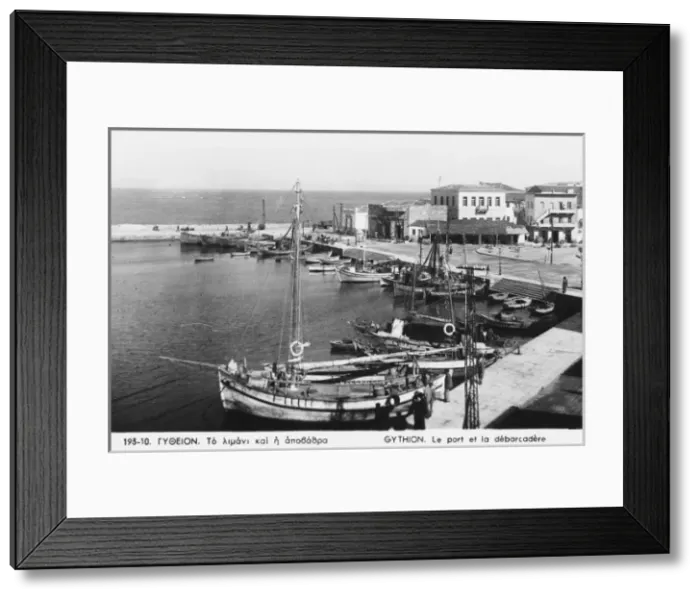Framed Print : Gythion - Greece Framed Print : Gythion - Greece