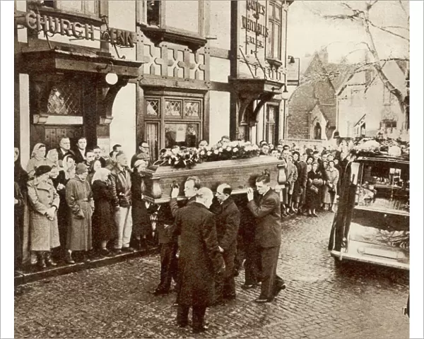 Roger Byrnes funeral procession