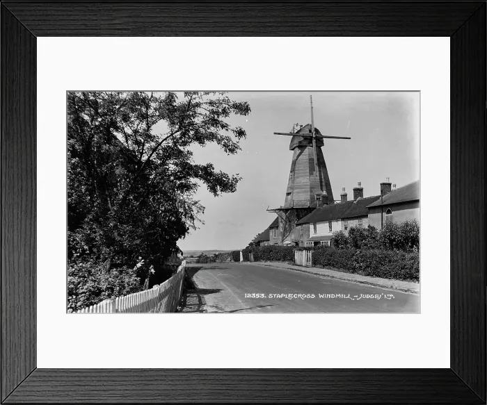Framed Print : Staplecross Windmill Framed Print : Staplecross Windmill