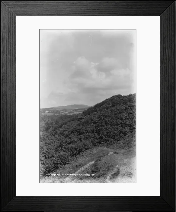 Framed Print : Scenic View at Fishguard Framed Print : Scenic View at Fishguard