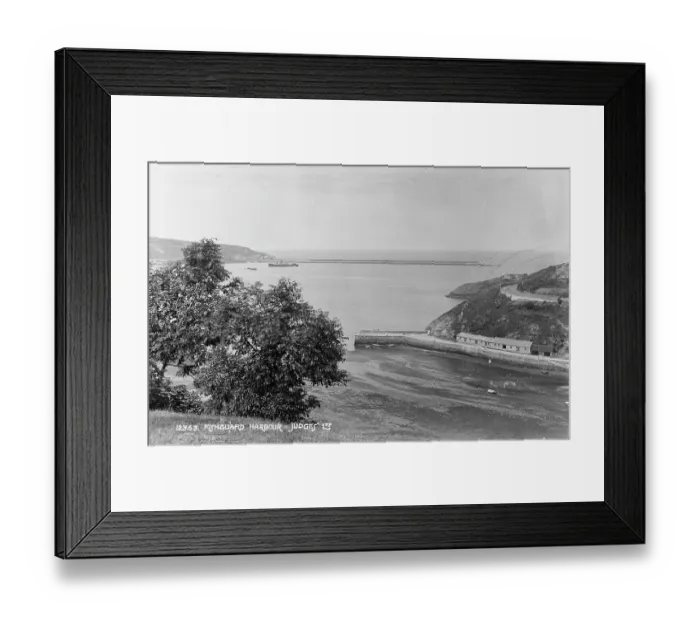 Framed Print : Fishguard Harbour View Framed Print : Fishguard Harbour View