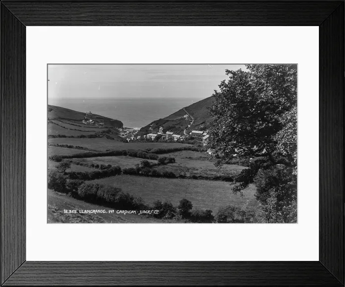 Framed Print : Scenic View of Llangranog Framed Print : Scenic View of Llangranog