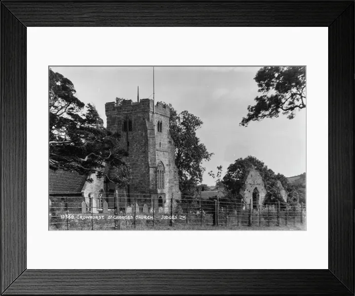 Framed Print : St. George's Church, Crowhurst Framed Print : St. George's Church, Crowhurst