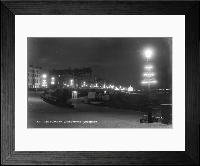 Framed Print : The Lights of Eastbourne