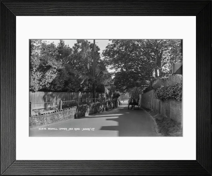 Framed Print : Upper Sea Road, Bexhill Framed Print : Upper Sea Road, Bexhill