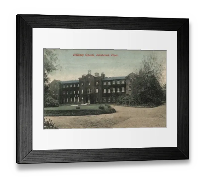Framed Print : Hackney Union School, Brentwood, Essex