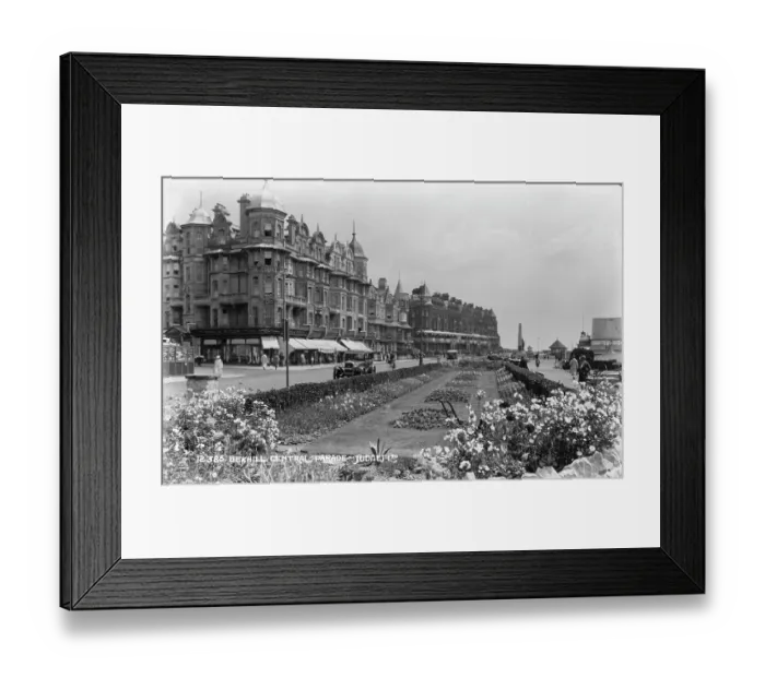 Framed Print : Central Parade, Bexhill Framed Print : Central Parade, Bexhill
