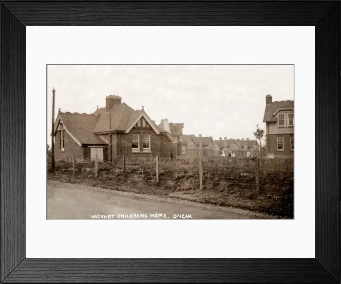Framed Print : Hackney Union Cottage Homes, Ongar, Essex Framed Print : Hackney Union Cottage Homes, Ongar, Essex