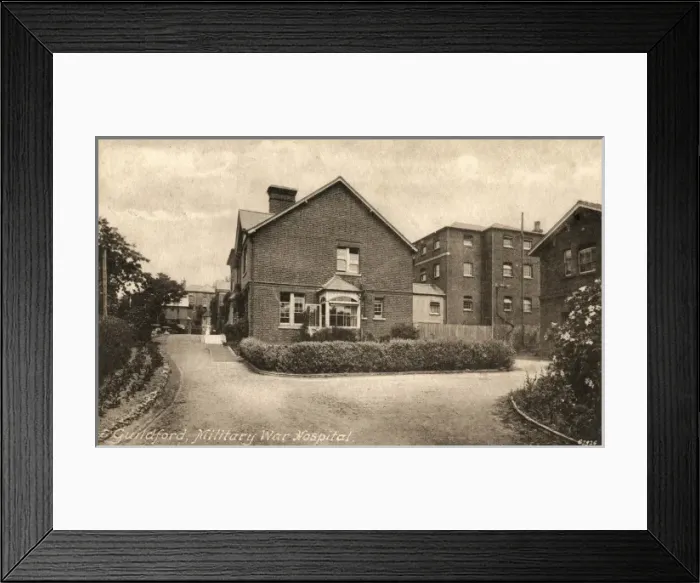Framed Print : Union Workhouse, Guildford, Surrey Framed Print : Union Workhouse, Guildford, Surrey