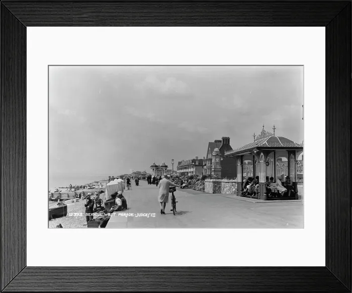 Framed Print : A Day at Bexhill's West Parade Framed Print : A Day at Bexhill's West Parade