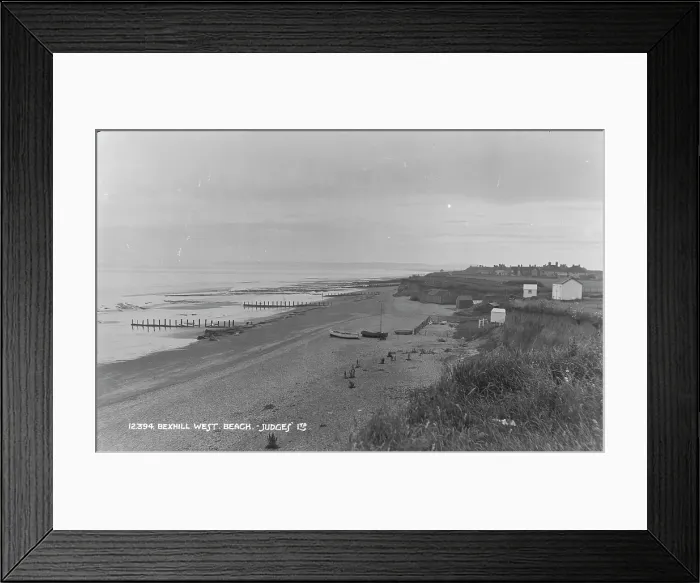 Framed Print : Bexhill West Beach Framed Print : Bexhill West Beach