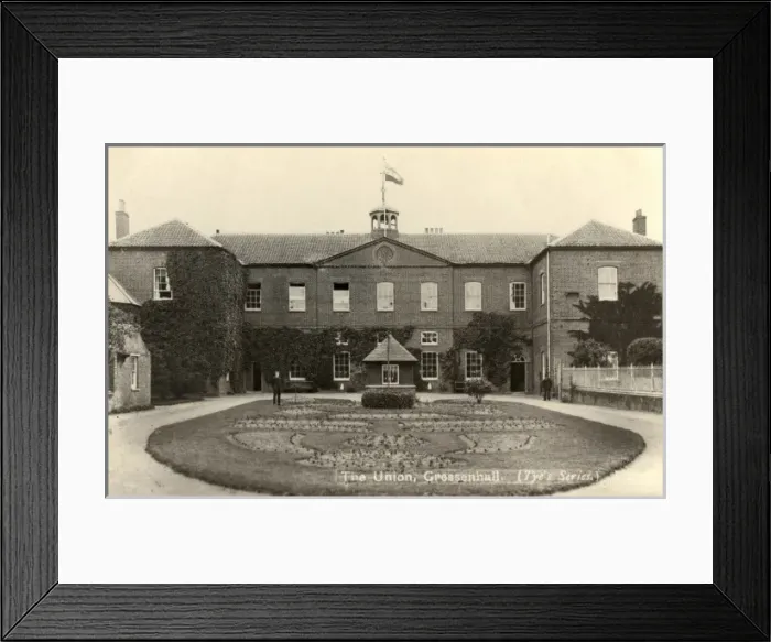 Framed Print : Mitford and Launditch Union Workhouse, Gressenhall, Norfolk