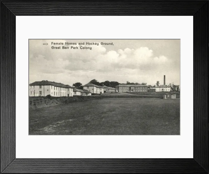 Framed Print : Great Barr Park Colony, Staffordshire Framed Print : Great Barr Park Colony, Staffordshire