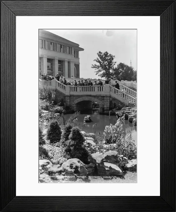 Framed Print : Gathering at Bournemouth Pavilion Framed Print : Gathering at Bournemouth Pavilion