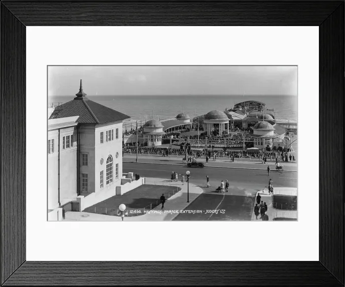 Framed Print : Hastings Parade Extension Framed Print : Hastings Parade Extension