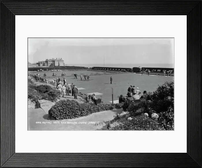 Framed Print : Bowling at White Rock Framed Print : Bowling at White Rock