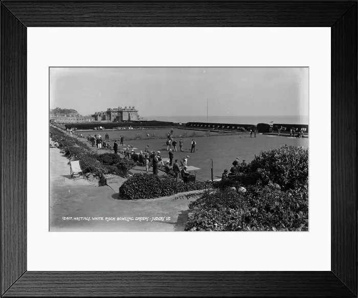 Framed Print : Bowling at White Rock Framed Print : Bowling at White Rock