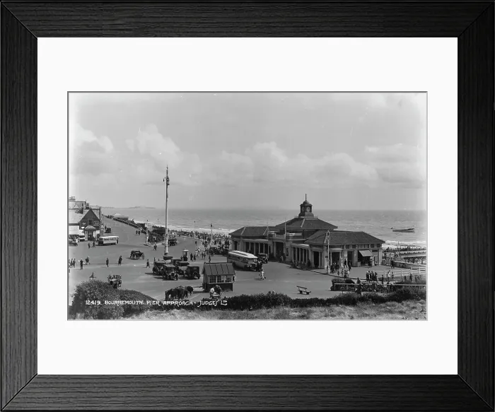 Framed Print : Bournemouth Pier Approach Framed Print : Bournemouth Pier Approach