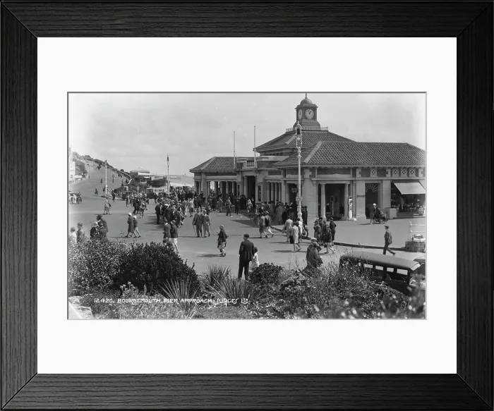 Framed Print : Bournemouth Pier Approach Framed Print : Bournemouth Pier Approach