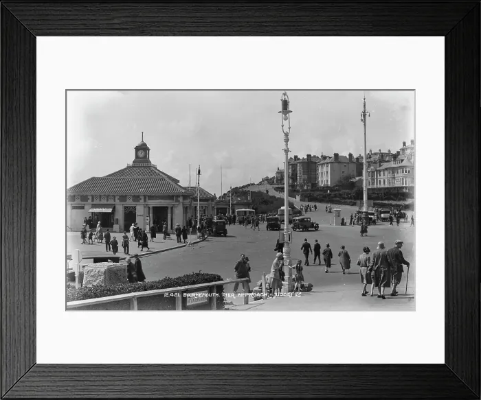 Framed Print : Bournemouth Pier Approach Framed Print : Bournemouth Pier Approach