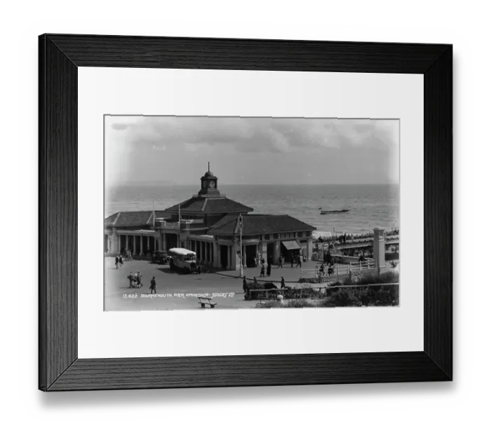 Framed Print : Bournemouth Pier Approach Framed Print : Bournemouth Pier Approach