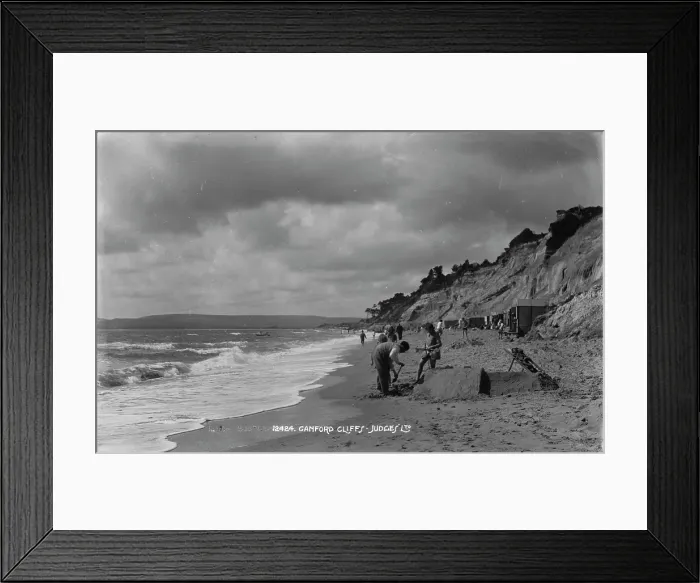 Framed Print : A Day at Ganford Cliffs Framed Print : A Day at Ganford Cliffs