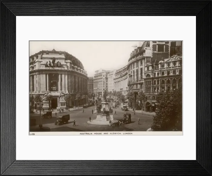 Framed Print : Australia House c. 1920 Framed Print : Australia House c. 1920