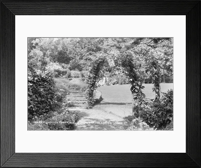 Framed Print : A Corner of the Garden at Cober Hill Framed Print : A Corner of the Garden at Cober Hill