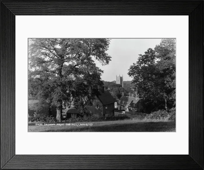 Framed Print : Dedham from the Hill Framed Print : Dedham from the Hill