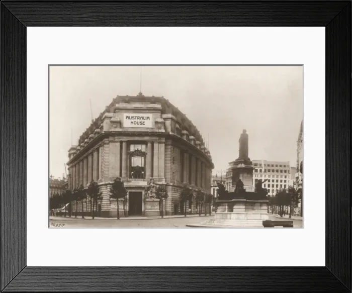 Framed Print : Australia House c. 1920 Framed Print : Australia House c. 1920