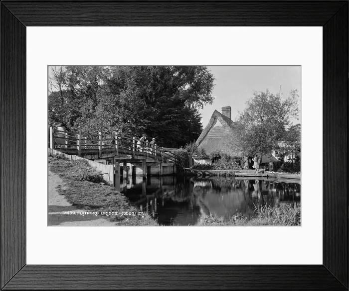 Framed Print : Flatford Bridge