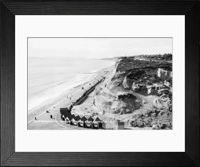 Framed Print : The Cliff at Middle Chine, Bournemouth Framed Print : The Cliff at Middle Chine, Bournemouth