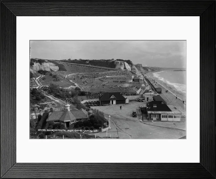 Framed Print : Scenic View of Alum Chine, Bournemouth Framed Print : Scenic View of Alum Chine, Bournemouth