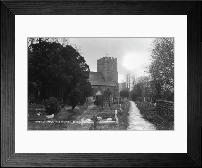 Framed Print : The Church in Sturry