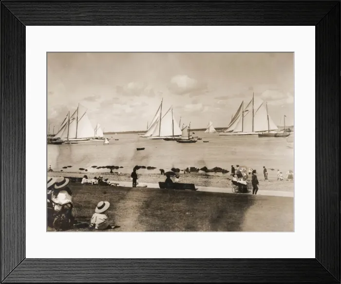 Framed Print : Cowes Week opening day Framed Print : Cowes Week opening day