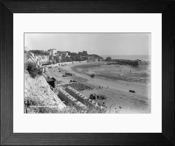 Framed Print : Broadstairs Bay in 1879