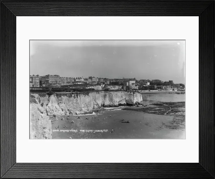 Framed Print : The Cliffs of Broadstairs Framed Print : The Cliffs of Broadstairs