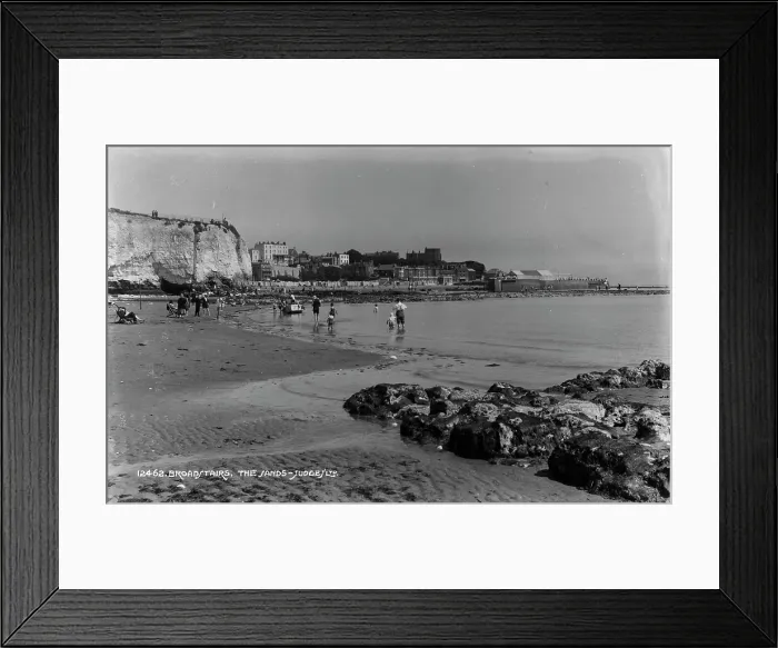 Framed Print : A Day at The Sands, Broadstairs Framed Print : A Day at The Sands, Broadstairs
