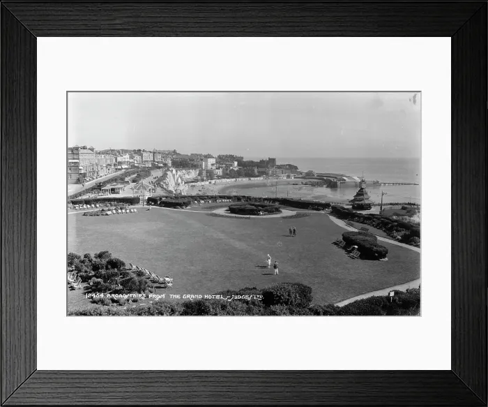 Framed Print : Broadstairs from the Grand Hotel Framed Print : Broadstairs from the Grand Hotel