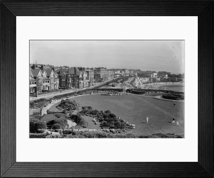 Framed Print : View from the Grand Hotel, Broadstairs Framed Print : View from the Grand Hotel, Broadstairs