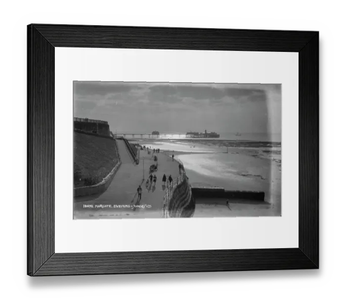 Framed Print : Evening at Margate Framed Print : Evening at Margate