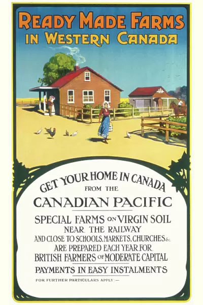Ready made Farms in Western Canada Poster