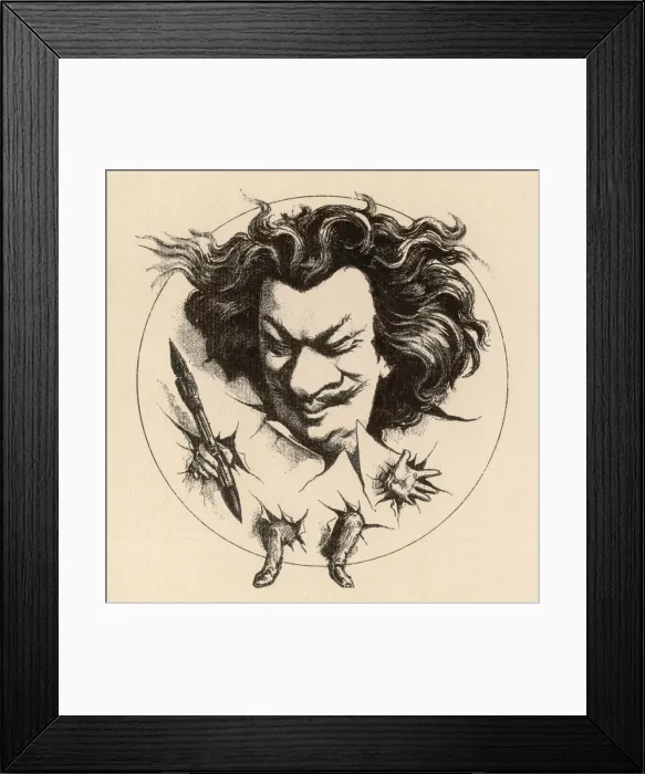 Framed Print : Gill, Andre 1840 - 1885 Framed Print : Gill, Andre 1840 - 1885