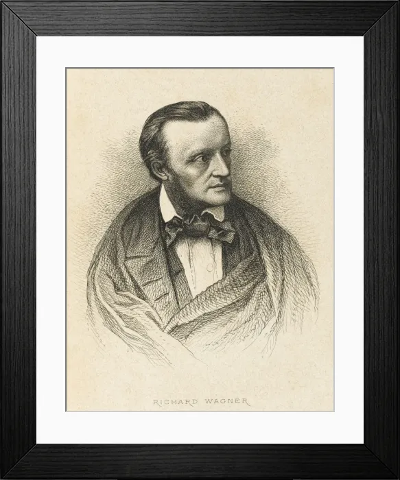 Framed Print : Wagner, Richard 1813-1883 Framed Print : Wagner, Richard 1813-1883