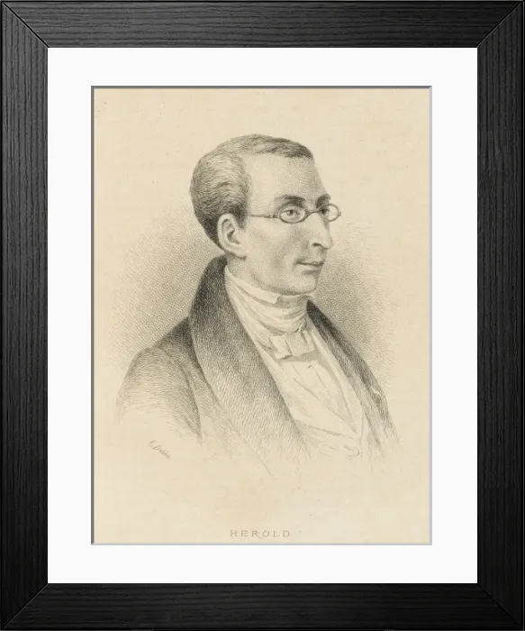 Framed Print : Herold, Ferdinand 1791 - 1833 Framed Print : Herold, Ferdinand 1791 - 1833