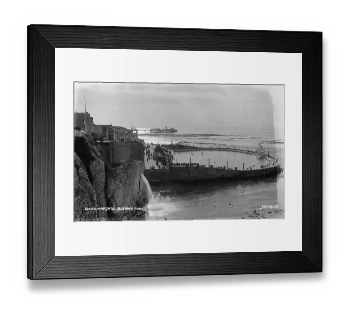 Framed Print : Bathing Pool in Margate Framed Print : Bathing Pool in Margate