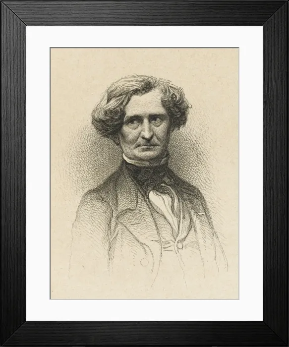 Framed Print : Berlioz, Hector 1803 - 1869 Framed Print : Berlioz, Hector 1803 - 1869